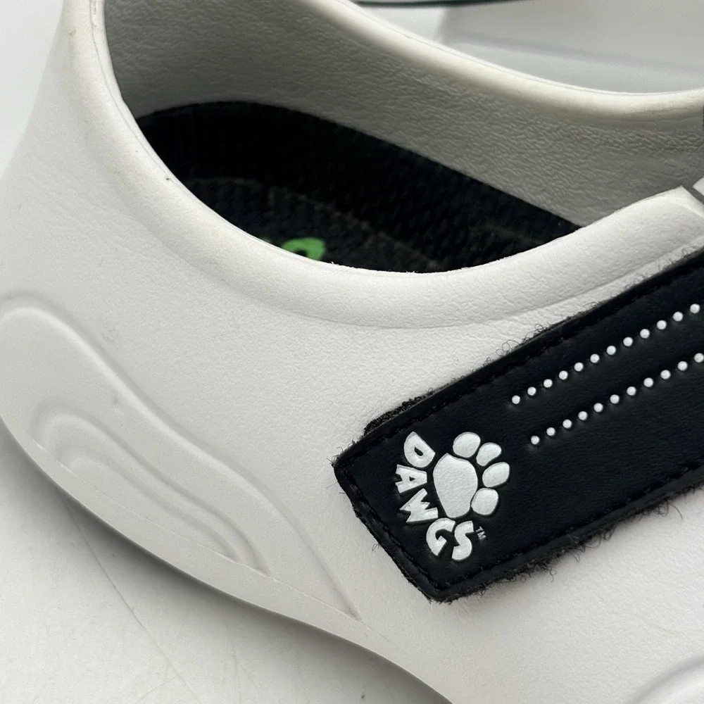 Dawgs Ultralite Men's Golf Shoes White Hook and Loop Size US 8 EUR 42